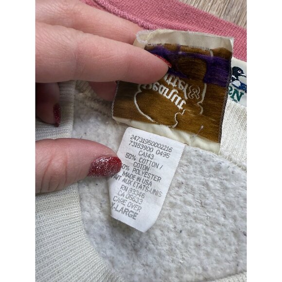 Vintage Grandma Cottagecore Embroidered Crewneck Sweatshirts XL - Picture 7 of 10